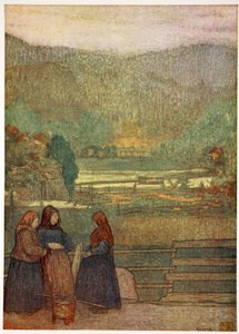 Country-Women Selling Berries on the Road to Storen by Nico Jungman